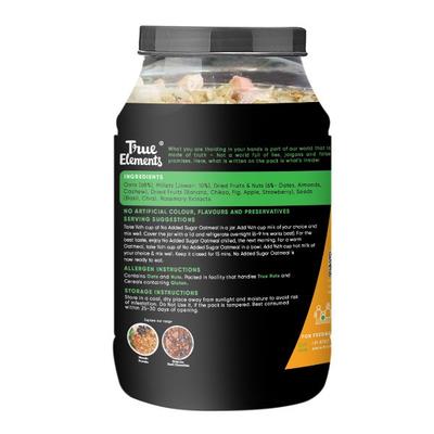 True Elements Oatmeal With No Added Sugar 1 kg - General Health