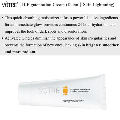 Votre D-Pigmentation Skin Lightening Cream 50 ml - Face Creams