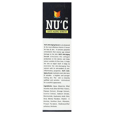 NU C ANTI AGING ADVANCE VITAMIN C Serum 50ml - Hyperpigmentation-Oth