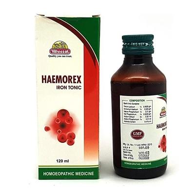 Wheezal Haemorex Iron Tonic 120 ml - Speciality Medicine