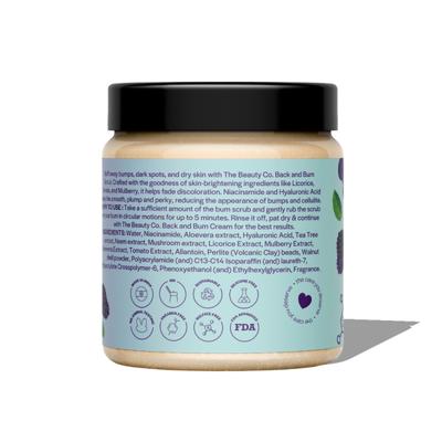 The Beauty Co. Back and Bum Exfoliating Body Polishing Scrub 100 gm - Scrubs & Exfoliants