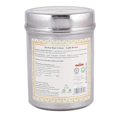 Khadi Natural Herbal Henna - Light Brown 150 gm - Henna