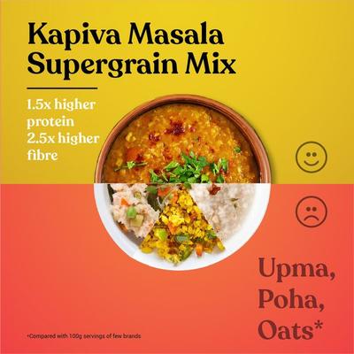 Kapiva Masala Supergrain Mix - Immunity 400 gm - Health Products