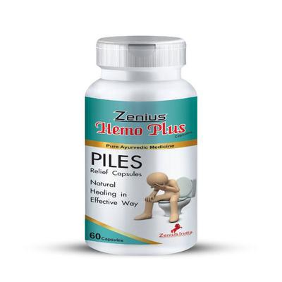 Zenius Hemo Plus Piles Relief Capsule 60's - Speciality Medicines
