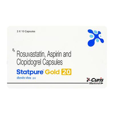 STATPURE GOLD 20 Capsule 10's - Blood Clot-Ant