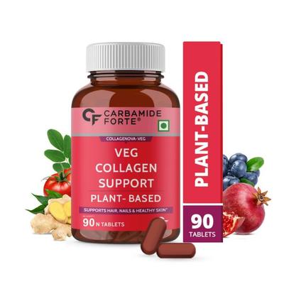 CF Plant Based Veg Collagen Support Tablet 90's - Calcium And Minerals
