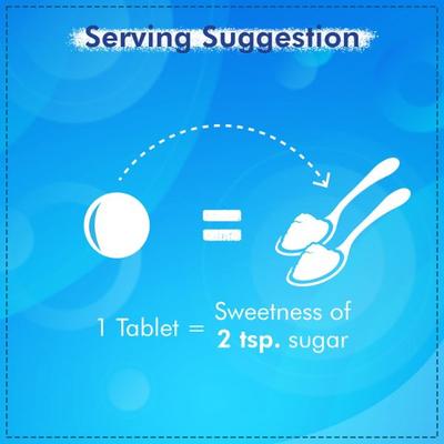 Equal Original Sweetener Tablet (Pack of 2 x 100's) (Free 10's Tablet Each) 1's - Sugar Substitute