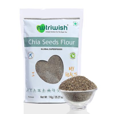Nutriwish Chia Seeds Flour 1 kg - Nutritional Bars