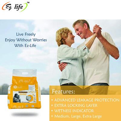Ez-life Premium Adult Pull Up Diapers (M) (Pack of 2 x 10's) - Adult Diapers & Pads