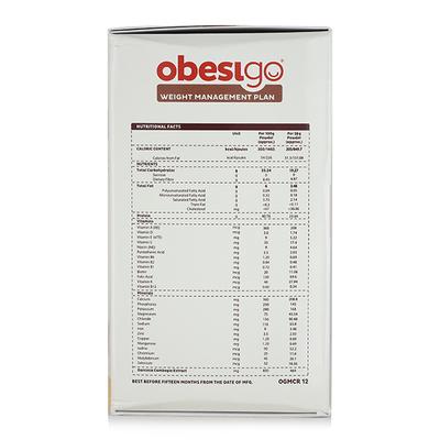 Hexagon Nutrition Obesigo Powder - Mango Shake Flavour 406 gm - Weight Loss