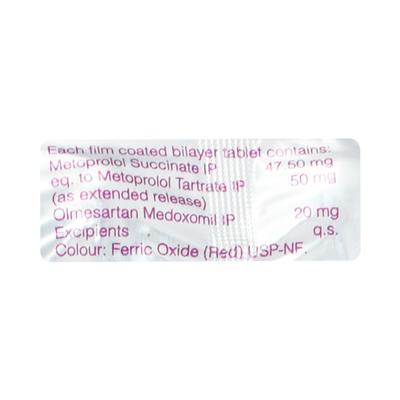 Olmezest Beta 50mg Tablet 10'S - Hypertension-Ana