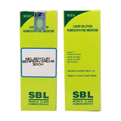 SBL Gelsemiun Sempervirens 30 Liquid 30 ml - Dilutions