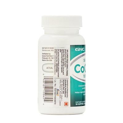 GNC Super COQ10 100 mg Softgel Capsules 30's - Co-Q