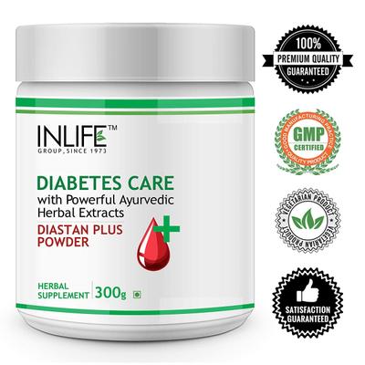 Inlife Diastan Plus Powder 300 gm - Diabetes (Fitness)