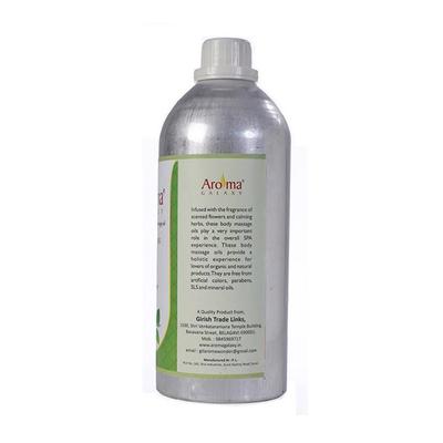 Aroma Galaxy Aromatherapy Body Massage Oil - Lemongrass & Tulsi 1 litre - Massage Oils