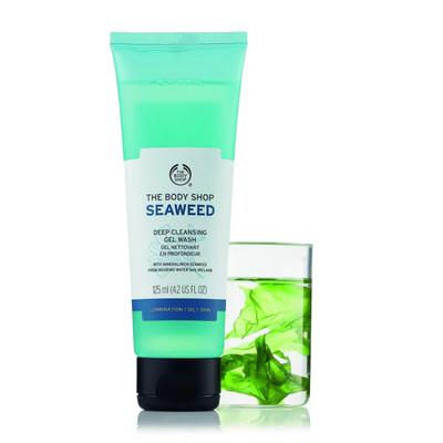 The Body Shop Seaweed Deep Cleansing Gel Wash 125ml - Face Washes