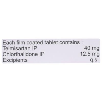 Telmifine CH 40/12.5mg Tablet 10'S - Hypertension-Ang