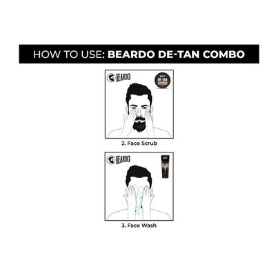 Beardo The De-Tan Combo - Facial Kits