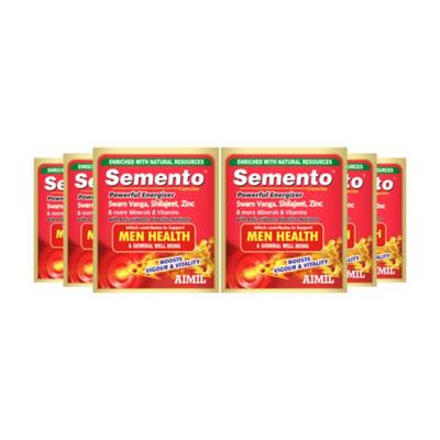 Aimil Semento Capsule (Pack of 6 x 20's) - Sexual Healthcare