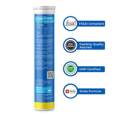 Fast&Up Man Performance Effervescent Tablet - Orange Flavour 20's - Sexual Care