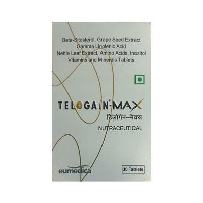 TELOGAIN MAX Tablet 30's - Supplements-Vam