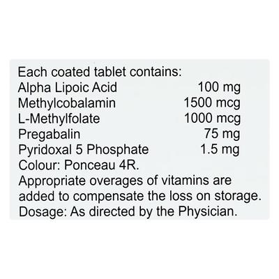AXONRICH Tablet 10's - Neuropathic Pain-Dru