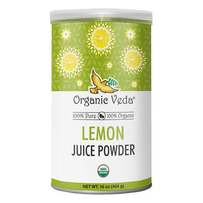 Organic Veda Lemon Juice Powder 454 gm - Pure Herbs