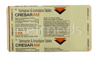 Cresar AM 40mg Tablet 10'S - Hypertension-Ang