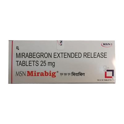 MSN MIRABIG Tablet 10's - Bladder And Prostate Disorders-Dru