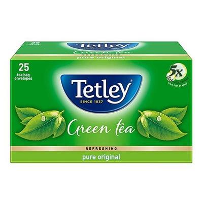 Tetley Pure Original Green Tea Bags 25's - Teas