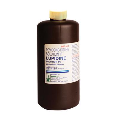 Lupidine 5% Solution 500ml - Skin Infections-Ski