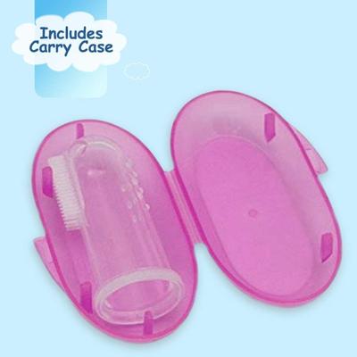 LuvLap Baby Finger ToothBrush with Case 1's - Baby Oral Care