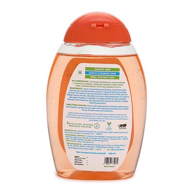 Mamaearth Super Strawberry Body Wash For Kids (2+Year) 300ml - Baby Body Wash
