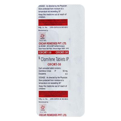 OFORT 50 MG Tablet 10's - Hormonal Therapy-Tro