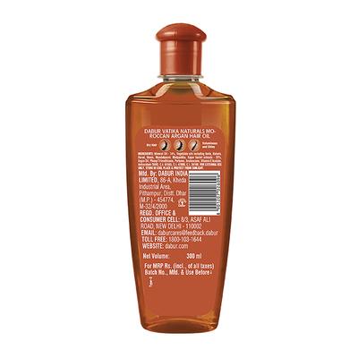 Dabur Vatika Naturals Hair Oil - Moroccan Argan 300 ml - Hair Oils