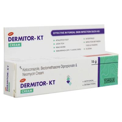 DERMITOR KT New Cream 15gm - Skin Infections-Toc