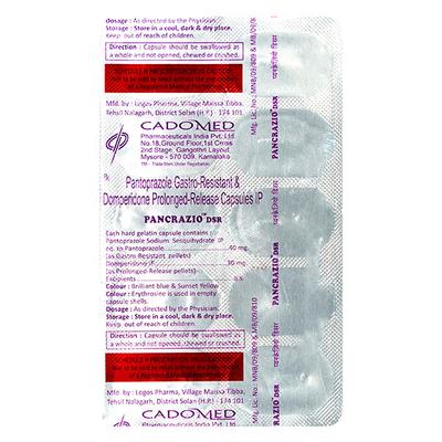 PANCRAZIO DSR Capsule 10's - Ulcer/Reflux/Flatulence-Aaa