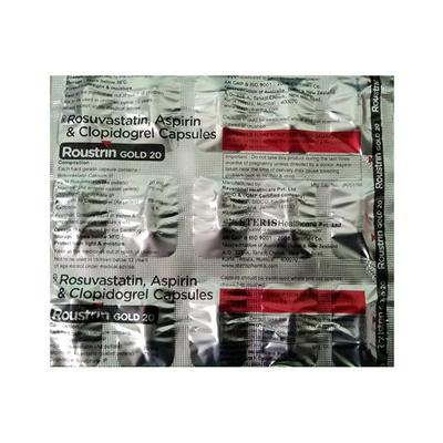 ROUSTRIN GOLD 20 Capsule 15's - Blood Clot-Ant