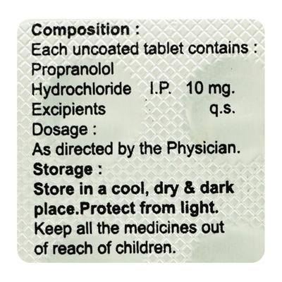 NURO BETA 10 Tablet 15's - Hypertension-Bet
