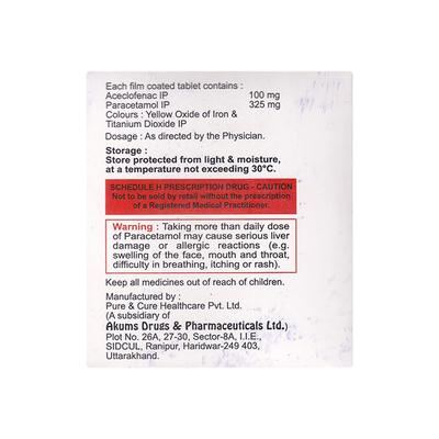 ONPAR A Tablet 15's - Pain relief-Nsa