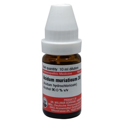 Dr. Willmar Schwabe Acidum Hydrochloricum 30 CH Drops 10 ml - Homeopathic Drops
