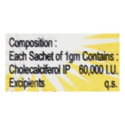 D3 More Sugar Free Granule Sachet 1gm - Supplements-Vit