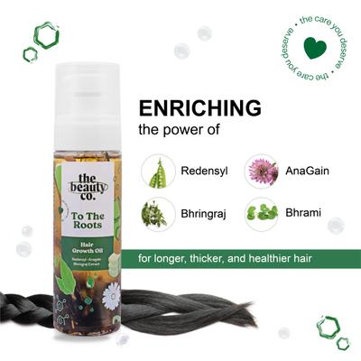 The Beauty Co. To The Roots Hair Growth Oil 100 ml - Hair Oils