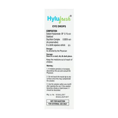 HYLU FRESH Eye Drops 10ml - Dry Eye-Olt