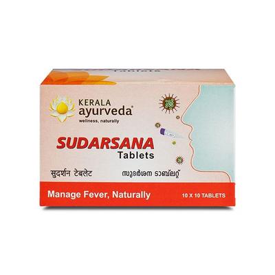 Kerala Ayurveda Sudarsana Tablet 100's - Speciality Medicines