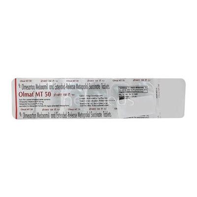 Olmat MT 50mg Tablet 7'S - Hypertension-Ang