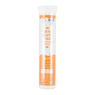 Setu Gluta Fizz 500 mg Effervescent Tablet - Orange Flavour 30's - Calcium And Minerals