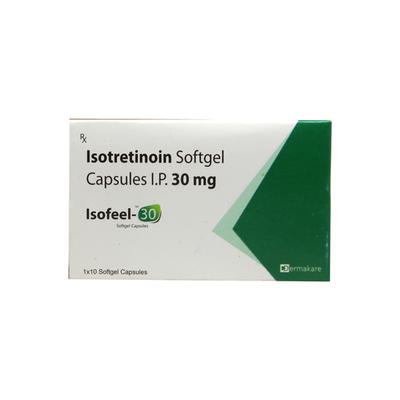 Isofeel 30 Capsule 10's - Acne-Acn