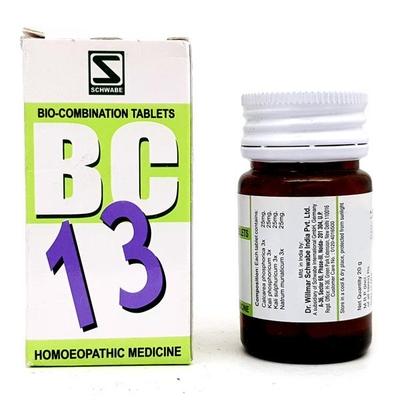 Dr. Willmar Schwabe BC 13 Tablet 20 gm - Bio-Combination