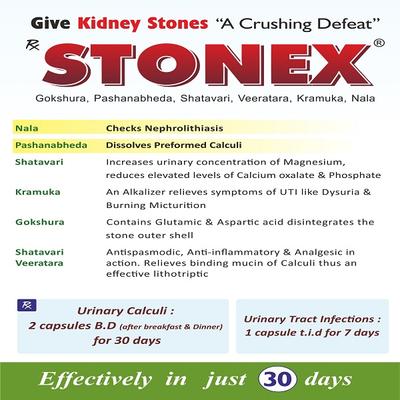 Bal Vedics Stonex Capsule (Pack of 10 X 10's) - Health Products